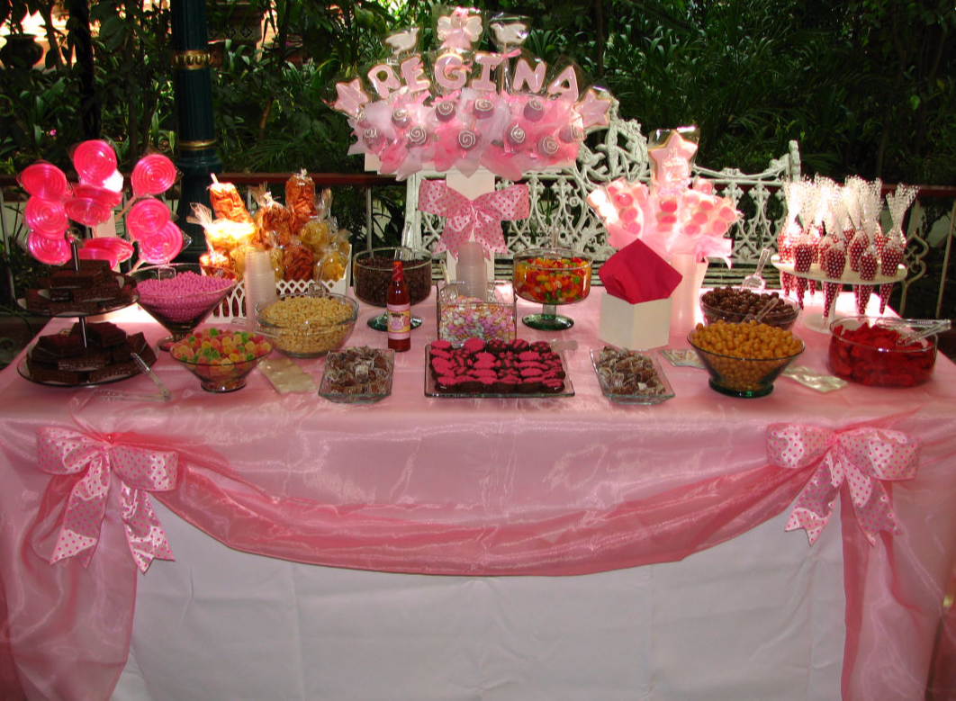 Mesas buffet de dulces